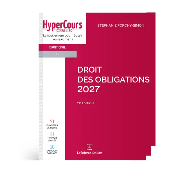 Droit des obligations 2027