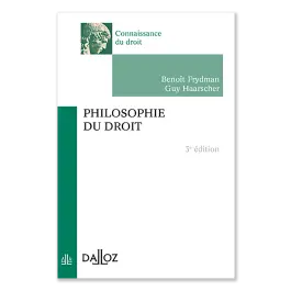 Philosophie du droit | Boutique Lefebvre Dalloz