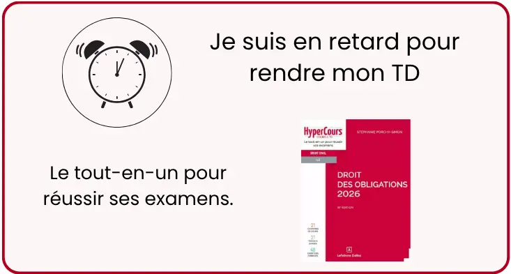 Je suis en retard pour rendre mon TD. Le tout-en-un pour réussir mes examens