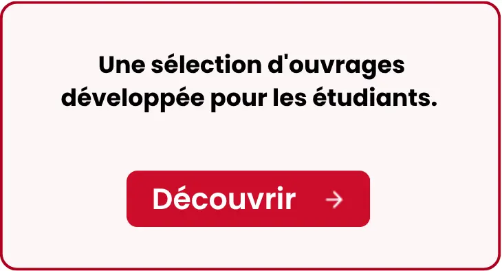 Une sélection d'ouvrages sélectionnée pour les étudiants. Découvrir.