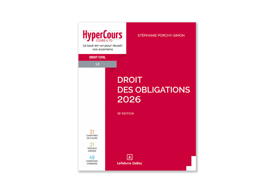 Cours de droit des obligations 2021仏語 9782247239702_879c.png