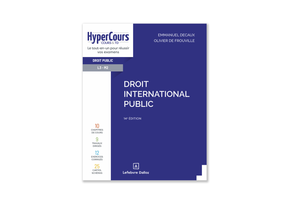 Droit international public | Boutique Lefebvre Dalloz